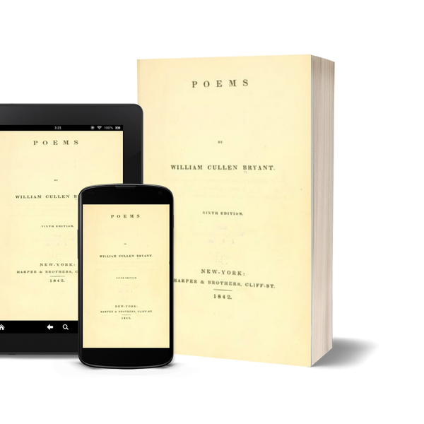 Poems by William Cullen Bryant