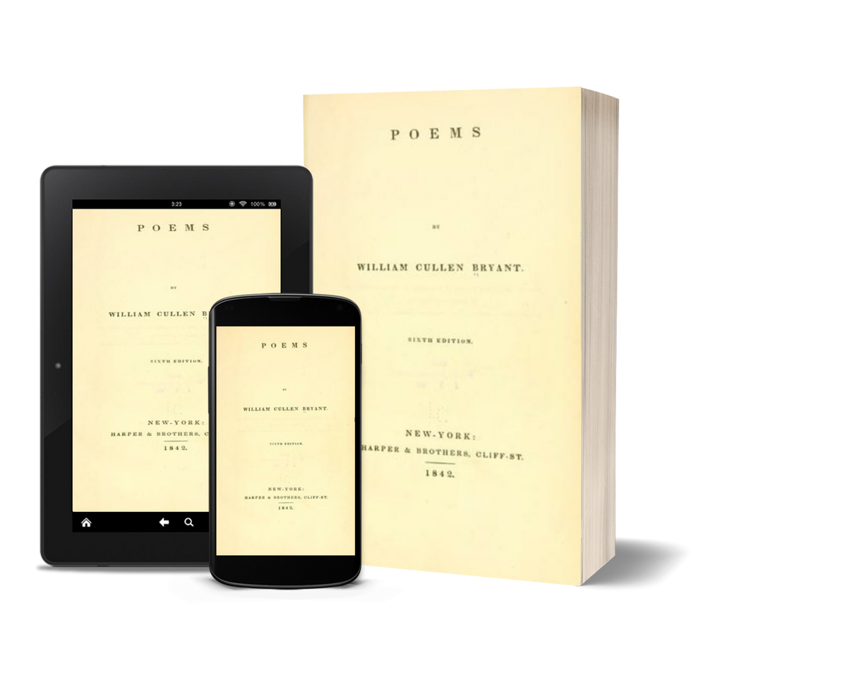 Poems by William Cullen Bryant