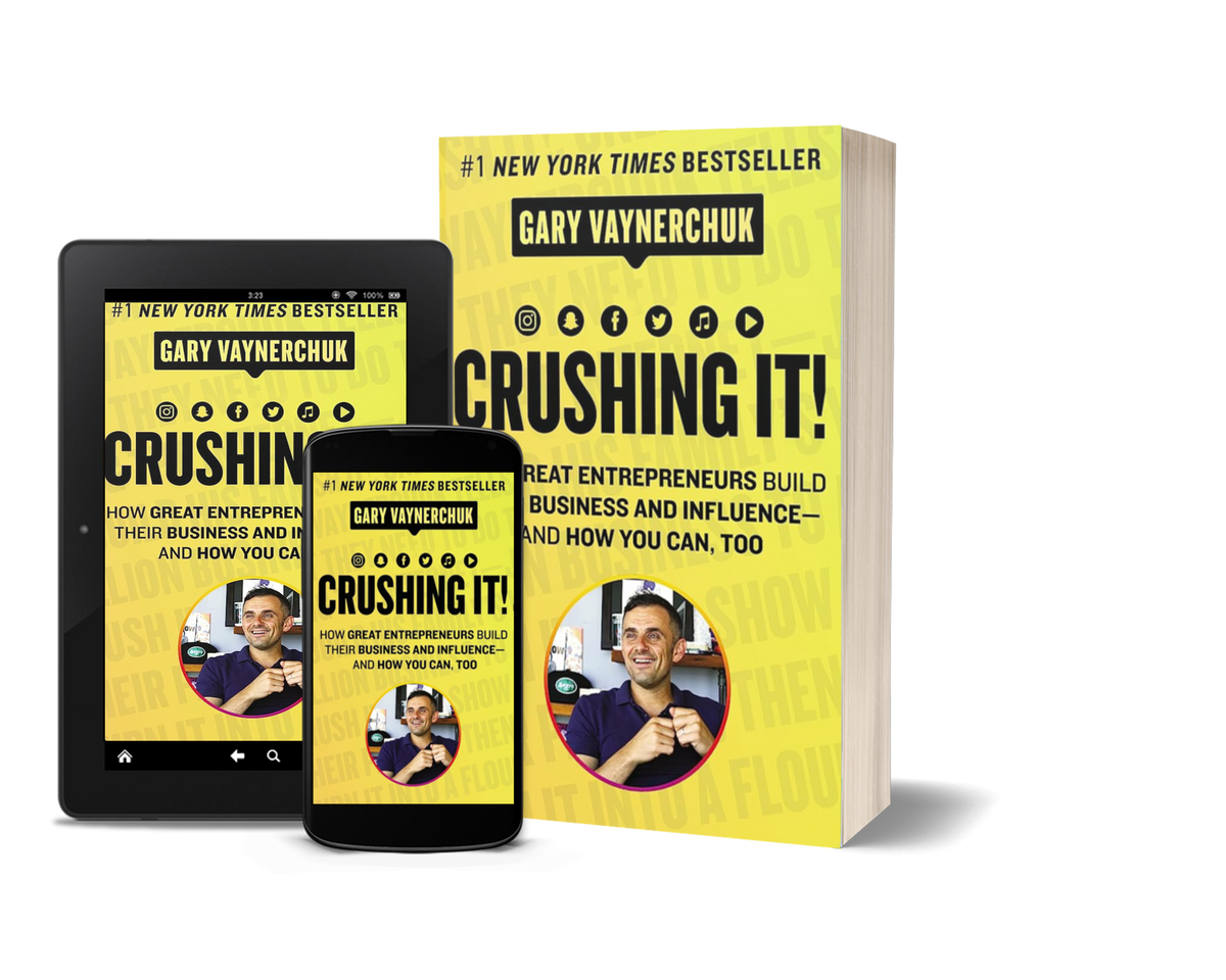 Crushing It!: How Great Entrepreneurs Build Their Business and Influence-and How You Can, Too by Gary Vaynerchuk
