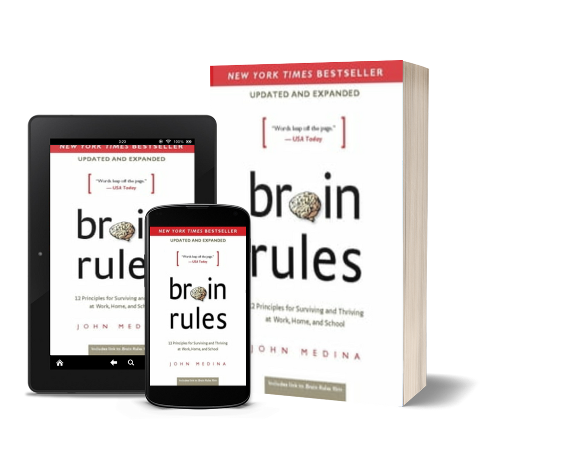 Brain Rules 12 Principles for Surviving and Thriving at Work, Home, and School by John Medina