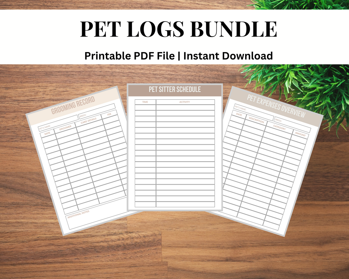 PET LOGS BUNDLE