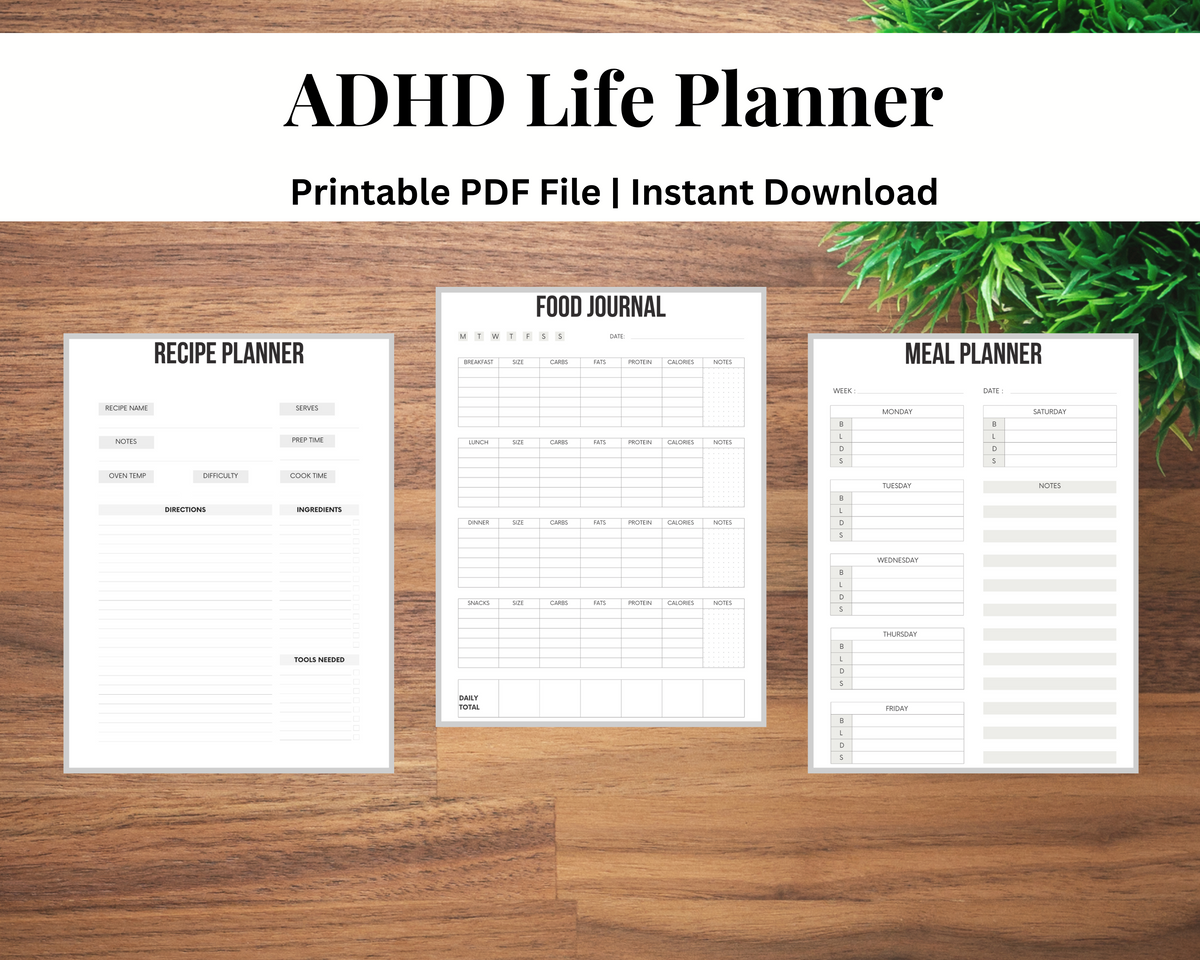 ADHD Life Planner