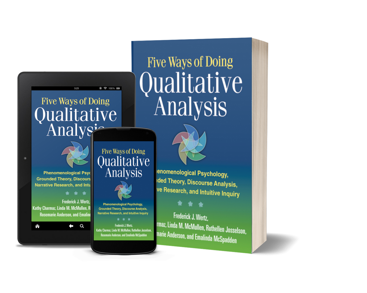 Five Ways of Doing Qualitative Analysis: Phenomenological Psychology, Grounded Theory, Discourse Analysis, Narrative Research, and Intuitive by Frederick J. Wert, Kathy Charmaz, Linda M. McMullen