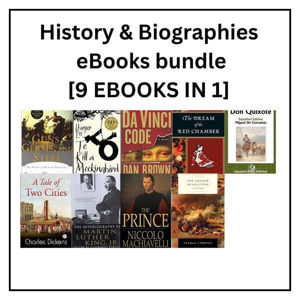 History & Biographies eBooks bundle