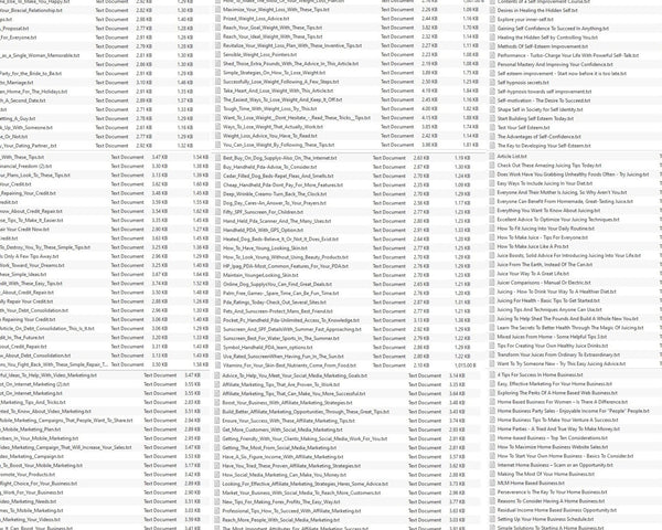 9 Million PLR Articles