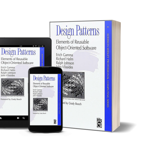 Design Patterns: Elements of Reusable Object-Oriented Software by Erich Gamma, Richard Helm, Ralph Johnson, John Vlissides