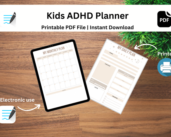 Kids ADHD Planner