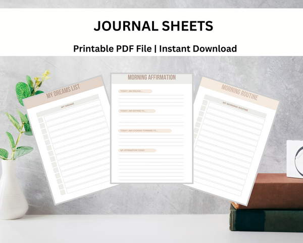 Journal Sheets