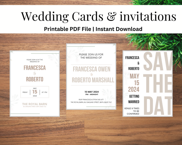 Wedding Cards & invitations
