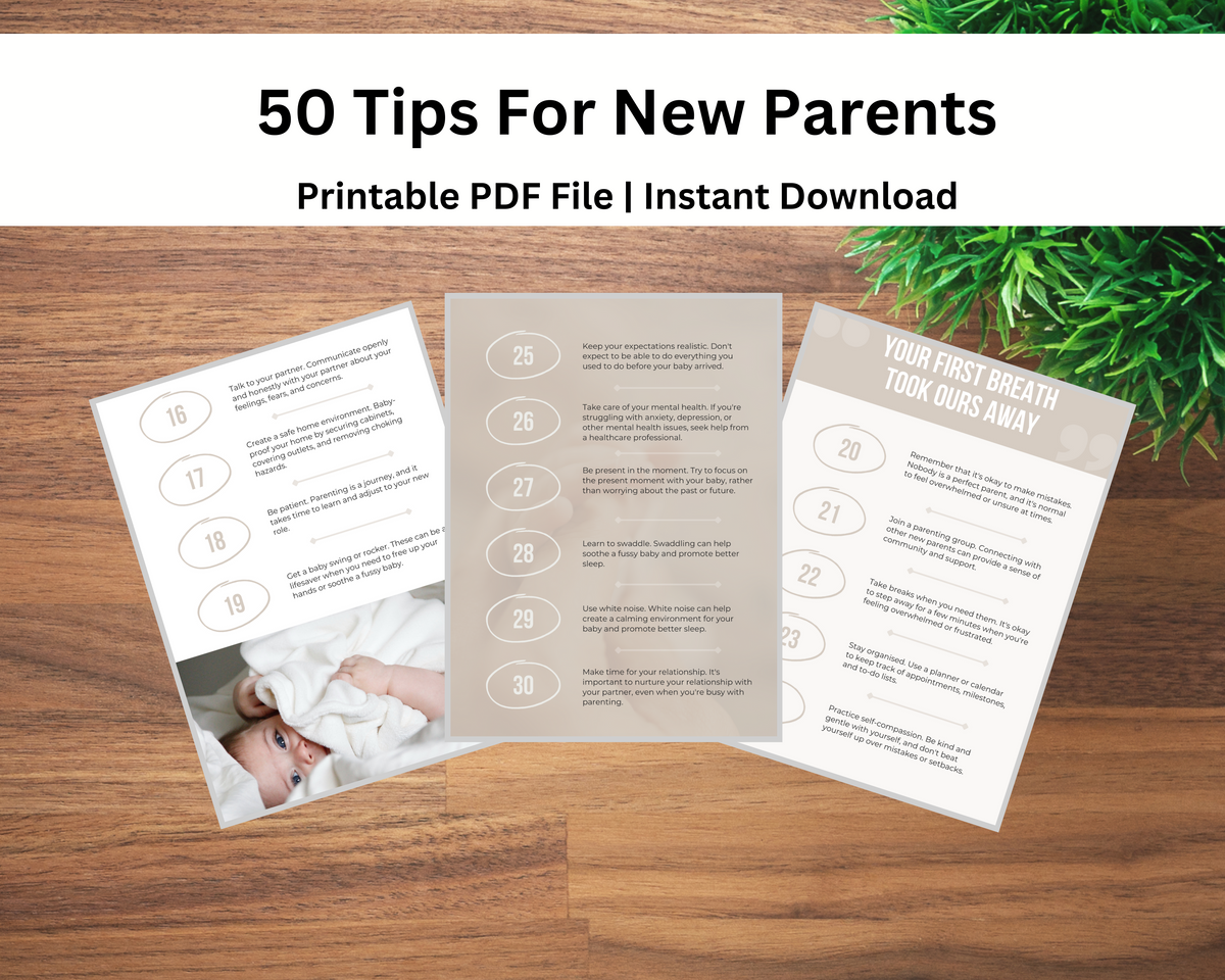 50 Tips For New Parents