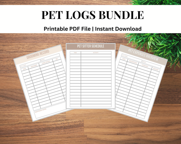 PET LOGS BUNDLE