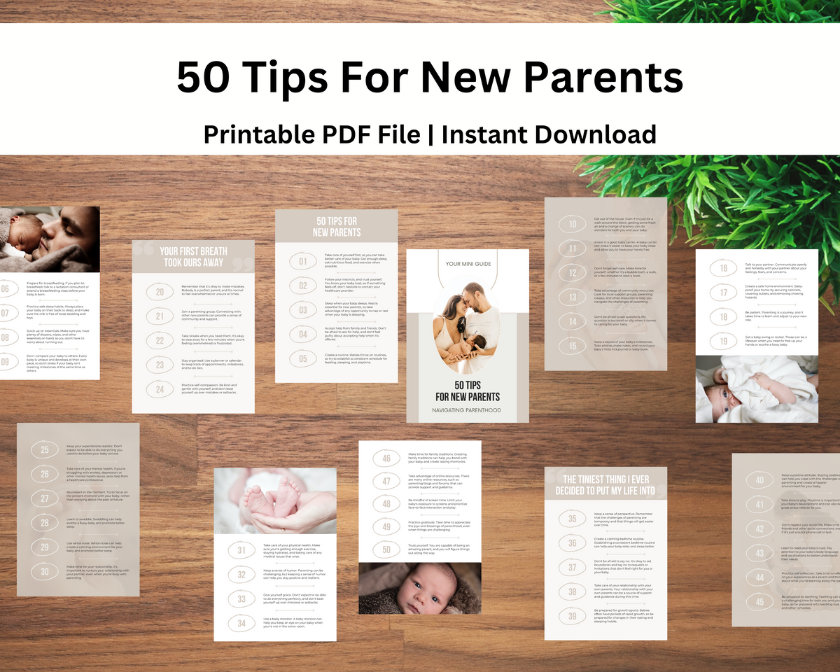 50 Tips For New Parents