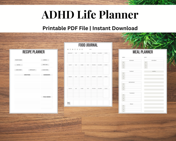 ADHD Life Planner