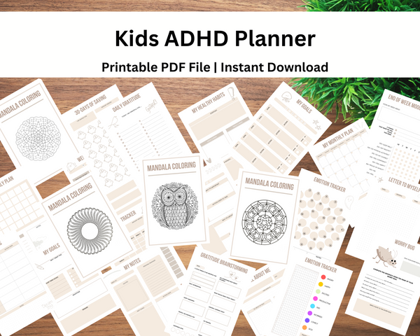 Kids ADHD Planner
