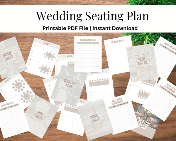 Wedding seating plan