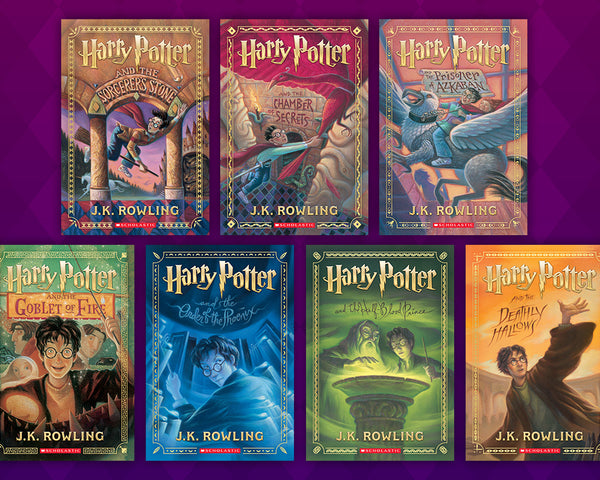 Harry Potter Series Book 1-7 by J.K. Rowling