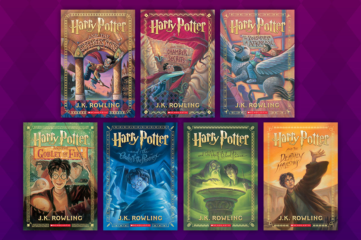 Harry Potter Series Book 1-7 by J.K. Rowling
