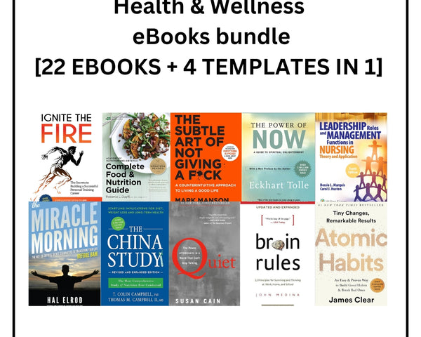 Health & Wellness eBooks bundle