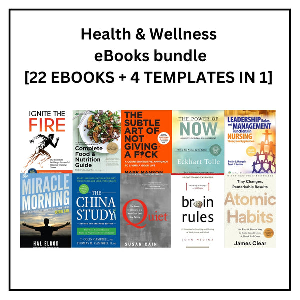 Health & Wellness eBooks bundle
