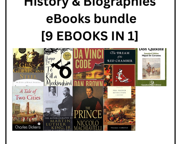 History & Biographies eBooks bundle