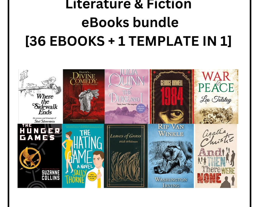 Literature & Fiction eBooks bundle