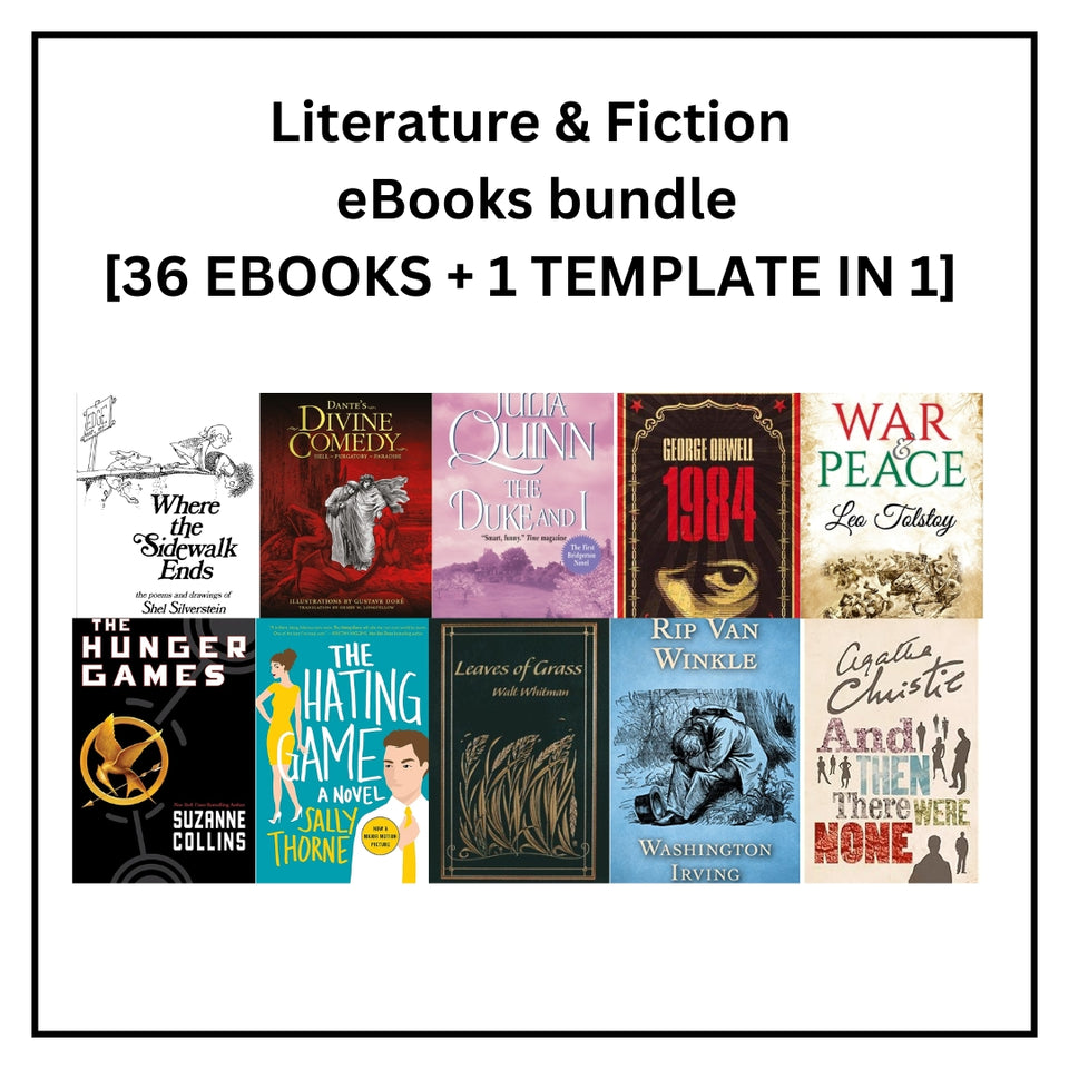 Literature & Fiction eBooks bundle