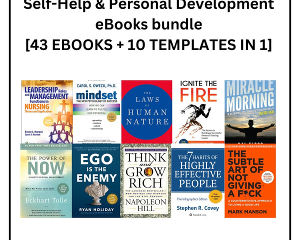 Self-Help & Personal Development eBooks bundle