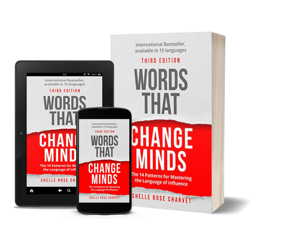 Words That Change Minds: The 14 Patterns for Mastering the Language of Influence by Shelle Rose Charvet
